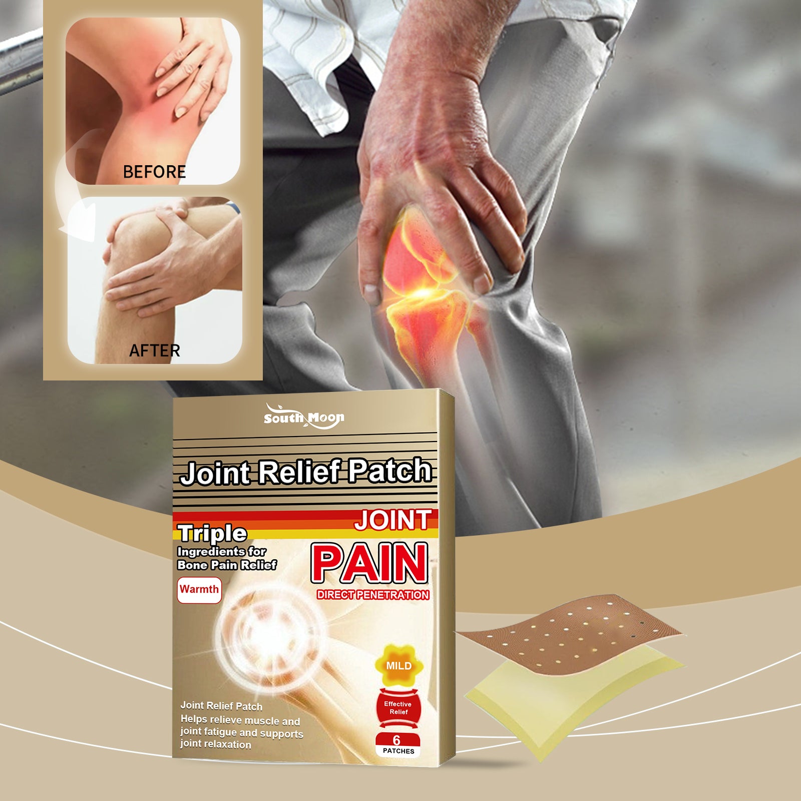 Japanese pain relief patch