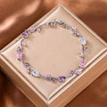 Elegant Tulip Crystal Bracelet