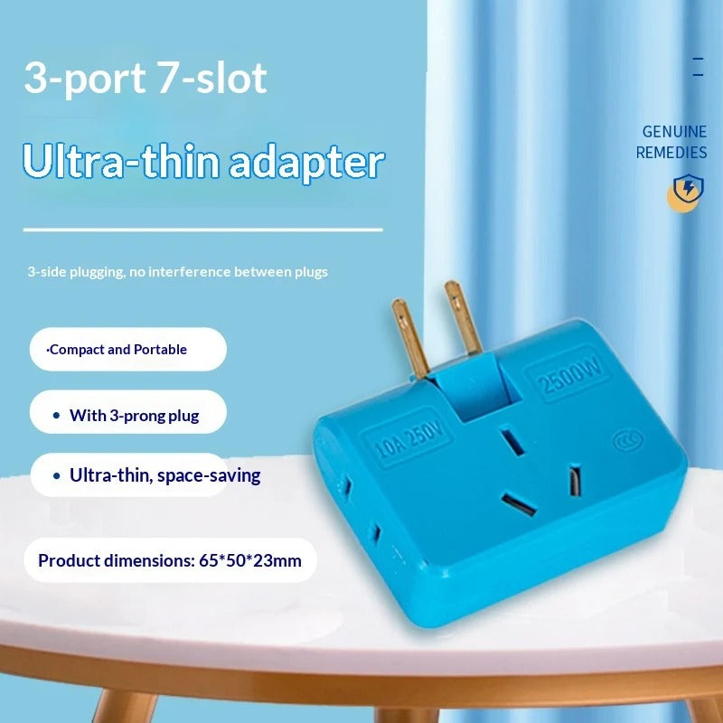 3-in-1 Smart Socket 180 Degree Rotatable