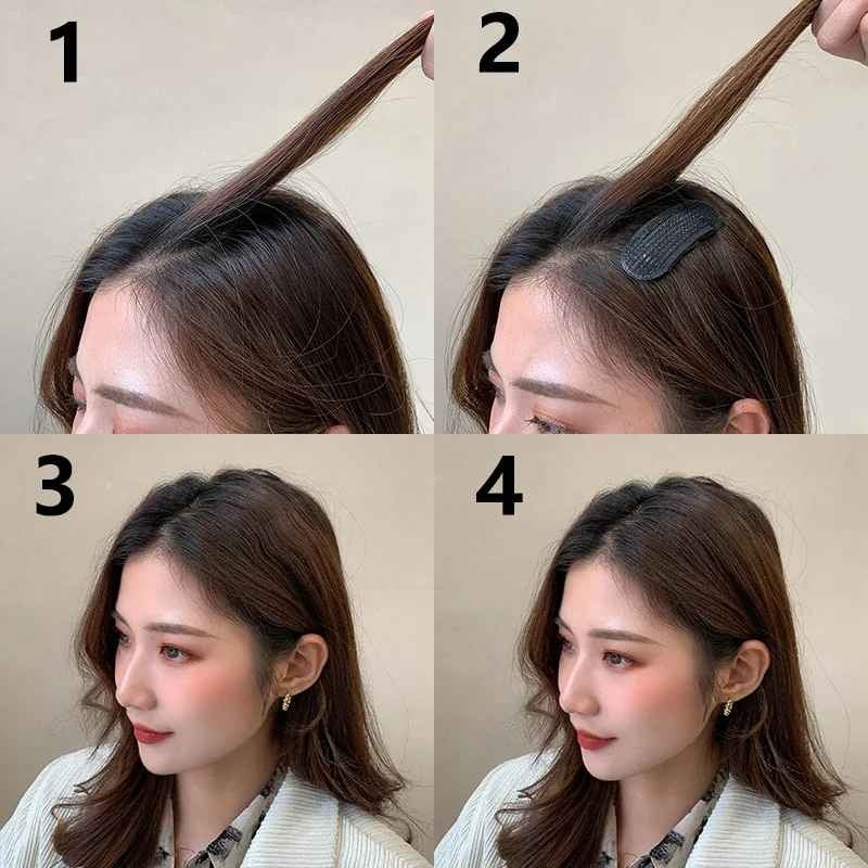 2PCS INVISIBLE FLUFFY HAIR PAD