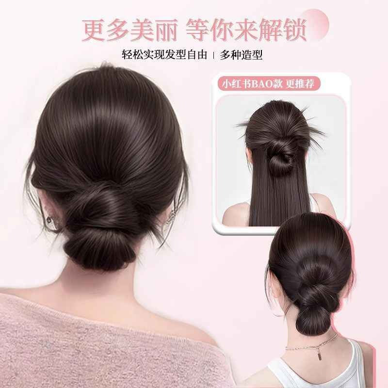 Chic Synthetic Bun Clip