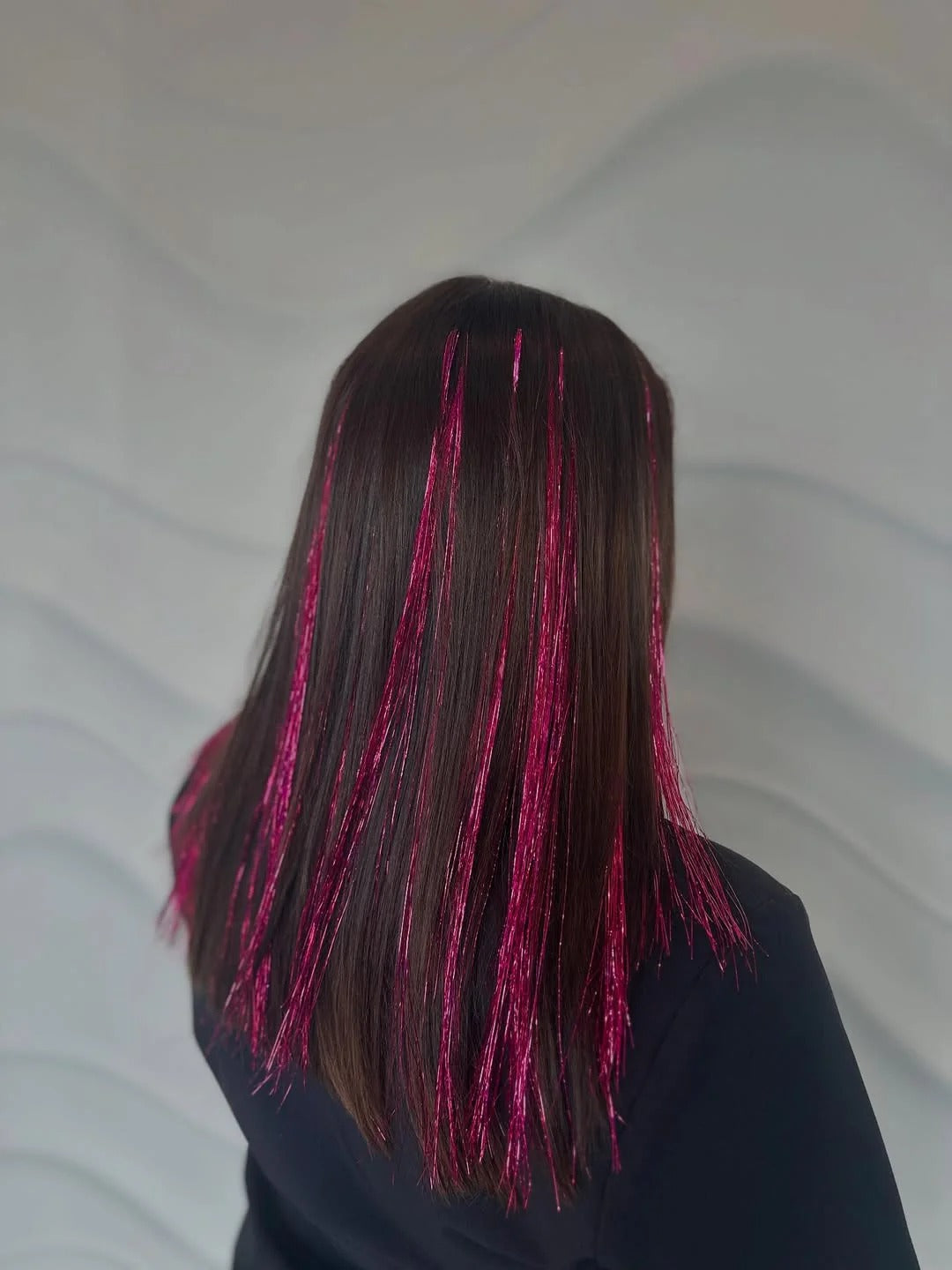 Glitter Hair Tinsel Extensions for Women