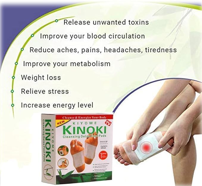 Kinoki Cleansing Detox Foot Patches
