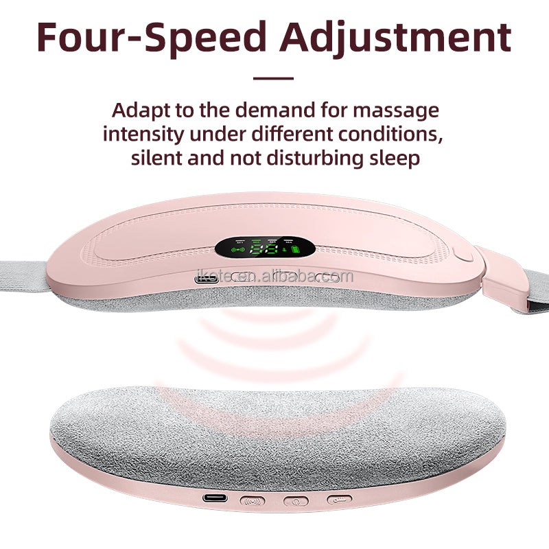 USB Rechargeable Smart Cramp Relief Heating Belt For Women